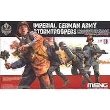 1/35 Alman İmparatorluk Askerleri 4 Adet Figür Maketi, Meng Hs010