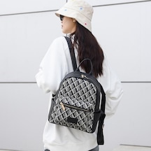 Dancemonkey Sırt Sırt Seyahat Koyu Kapasiteli Kahverengi Kadın Işe Gidip Gelme Çantası Çantası Çantası Çantası Büyük Baskı Fy Koyu Kahverengi