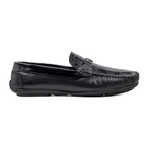 Pierre Cardin 90305 Hakiki Deri Siyah Rugan Erkek Günlük Ayakkabı