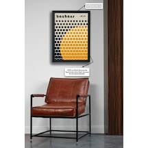 Bauhaus 1919 V1 Siyah Çerçeveli Tablo Poster