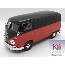 Motormax Volkswagen Type 2 Delivery Van 1/24 Kır-siyah Model Araç