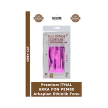 Premium İthal Arka Fon Pembe Arkaplan Etkinlik Fonu