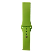 Xemu Huawei Honor Magic 2 46mm Band Serisi 22mm Klasik Kordon Silikon Strap Kayış-yeşil