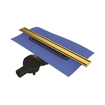 Vitra 59980563000 Eco Flow Dk100 60 Cm Duş Kanalı, Parlak Altın Yandan, - 5702705 Diğer