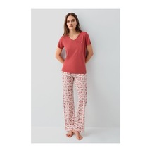Pierre Cardin Kadın Bordo Pijama Takım Bordo/s