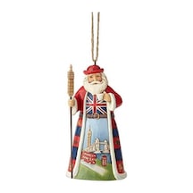 Jim Shore Heartwood İngiliz Baba Asma Süs, 11,5 Cm, İçin Çok Renkli
