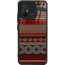 Xiaomi Redmi 12c Motif Tasarımlı Glossy Telefon Kılıfı Çok Renkli