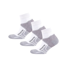 Thermoform Unisex Walking Patik Çorap Beyaz 3'lü Paket