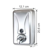 Köpük Sabun Aparatı Mat Krom Paslanmaz 1 Litre