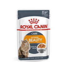 Royal Canin Intense Beauty Jelly Pouch Yetişkin Kedi Maması 12 x 85 G