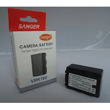 Sanger Vbk180 Batarya. Vbk 180 Kamera Bataryası