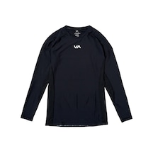 Rvca Rvca Compression Ls Erkek Siyah Koşu Tişört Blk