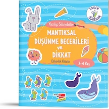 2-4 Yaş Mantıksal Düşünme Becerileri Ve Dikkat (Yaz-Sil) 522390997