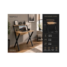 Napoli Çalışma Masası Modern & Kullanışlı Tasarım Siyah
