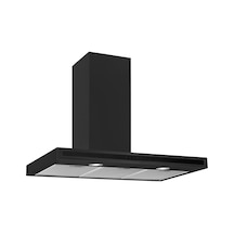 Silverline 3173 Quadro Duvar Tipi 90 CM Davlumbaz Siyah