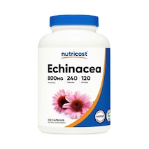 Nutricost Echinacea 800mg, 240 Capsules - Vegetarian Caps, No... Aromasız