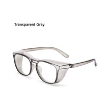 Göz Koruma Gözlükleri Mavi Işık Engelleyen Gözlükler Buğu Önleyici Güvenlik Gözlükleri Anti Polen Gözlükler Transparent Gray