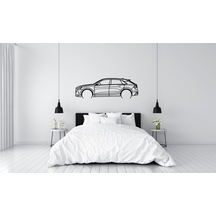 Audi Rsq8 Duvar Süsü Tablo Dekorasyonu 2d 45-50cm