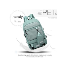 Luckydog Erkek Kadın Multifonksiyonel Oxford Çanta - Büyük Kapasite, Bölmeli Tasarım, Çıkartılabilir Hesaplık Çantası, Günlük Siyah