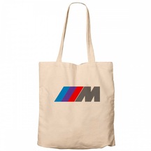 BMW M Power Logo Krem Kanvas Bez Çanta