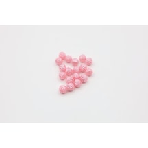 Akrilik Şekilli Boncuk 8-12 Mm 8 Mm / Pembe