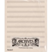 D'Addario Sl10S Arc 10 Nota Kağıdı 50 Sayfa