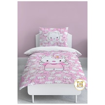 Dijital Baskı Hello Kitty Nevresim Takımı