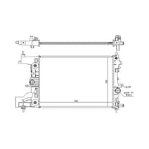 Orıs Bop544026 Motor Radyatoru 1300300