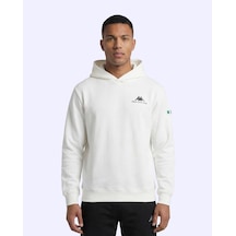 Kappa Talie Hodie Erkek Beyaz Comfort Hoodie
