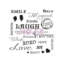Hd55 Cadence Home Dekor Stencil 45X45