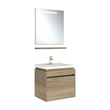 Kale Idea 2.0 65 Cm Pasifik A Tek Çekmeceli Banyo Dolabı Takımı Ahşap