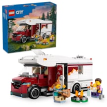 LEGO® City Tatil Macera Karavanı 60454 - 6 Yaş ve Üzeri Çocuklar için Yaratıcı Oyuncak Yapım Seti (385 Parça)
