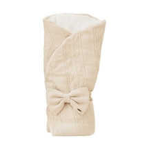 Fiyonk Triko Kundak Bej