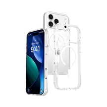 Kablosuz Şarj Uyumlu Air Hybrid Şeffaf Kılıf, Darbe Emici Tpu + Pc Şeffaf Kılıf İphone 17 Pro Max Diğer