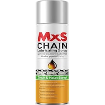 Mxs Kararma Yapmaz Yapışmaz Bisiklet Zincir Yağı Spreyi 400 ML Çok Renkli