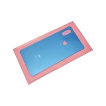 Xiaomi Mi 8se Arka Kapak Batarya Pil Kapağı Cam Mavi
