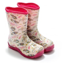 Twigy Nn0607 Yağmur Beyaz Çocuk Çizme Beyaz