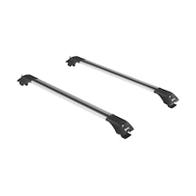 Turtle Mitsubishi Uyumlu Pajero Mk4 Suv -7 Tourmaline V1 Ara Atkı Gri Set 2'li