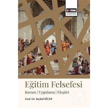 Eğitim Felsefesi / Baykal Biçer