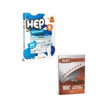 Hiper Zeka 2027 6. Sınıf Hep Matematik 40 Haftalık Deneme+ Anla Kazan Paragraf