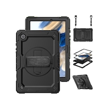 Samsung Uyumlu Galaxy Tab A8 10.5 Sert Pc Yumuşak Silikon Kılıf
