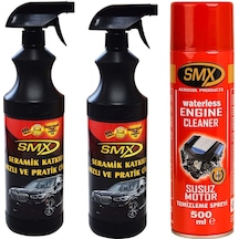 Smx Seramik Katkılı Cila 2 Adet / Susuz Motor Temizleme  Spreyi