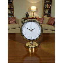 Golden Time 25 X 20 Cm Metal Masa Saati Çok Renkli