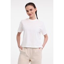Kinetix Wl Unı 11kt70 5fx Ekru Kadın Kısa Kol T-shirt Bej