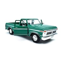 Motormax 1977 Ford F-150 Custom Pickup Yeşil 1/24 Model Araba Yeşil