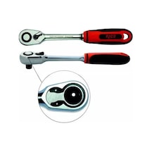 Rico 1/4 Cırcır Kolu Vidalı 48 Diş Vidalı Cırcır Lokma Kolu