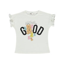 Civil Girls Kız Çocuk Tişört 2-5 Yaş Ekru 18330g75924s1-1 Ekru