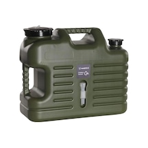 Musluklu Su Bidonu - Madfox Galon Air Pe - 18 Litre - Yeşil - 547309