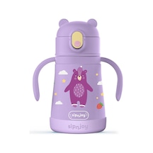 - Sippypals Çocuk Su Termosu 360 Ml - Mor