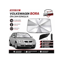 Volkswagen Bora Şemsiye Tip Ön Cam Güneşliği Katlanabilir Uv Korumalı Araç Cam Güneşlik